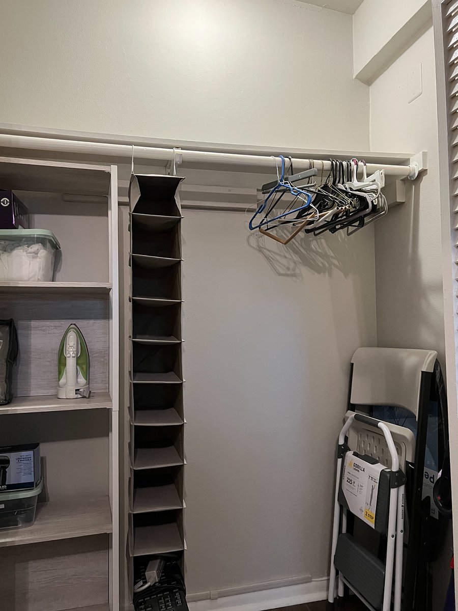 Spacious closet