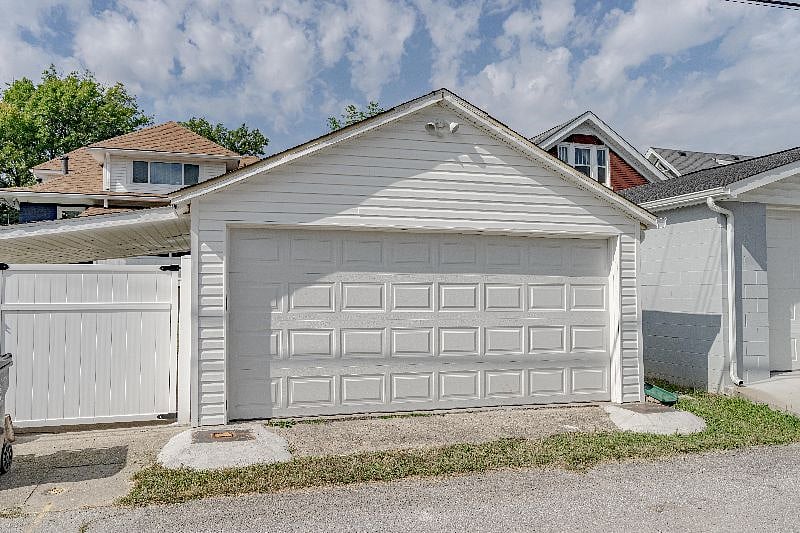 2 car garage.
