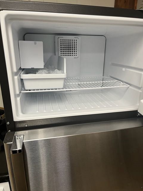Freezer with ice maker