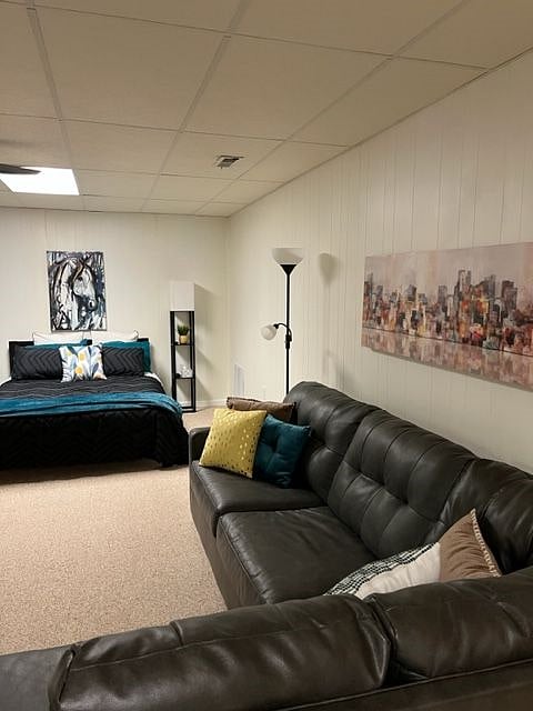 All new furniture, mattress, and linens