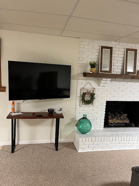55" ROKU TV with fast internet and Wi Fi