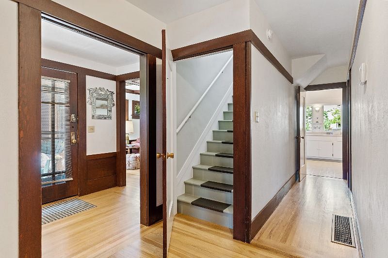 Entry Way with Doorway Leading to the Master Bedroom