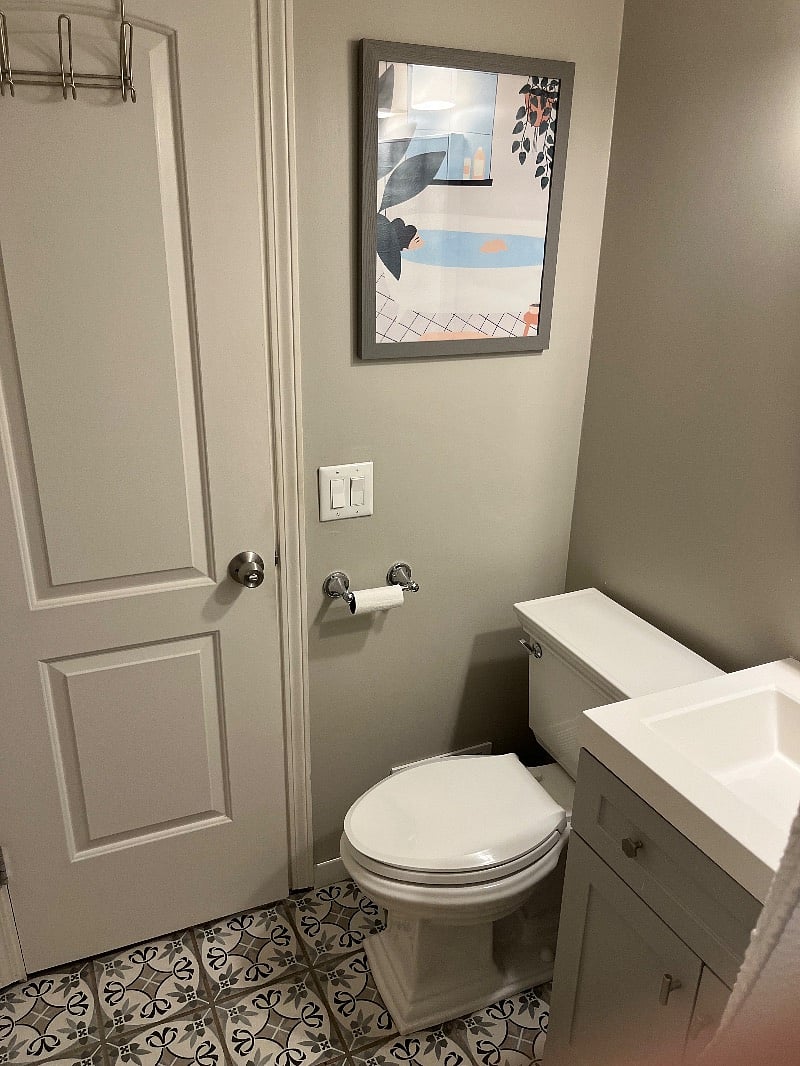 Bathroom.
