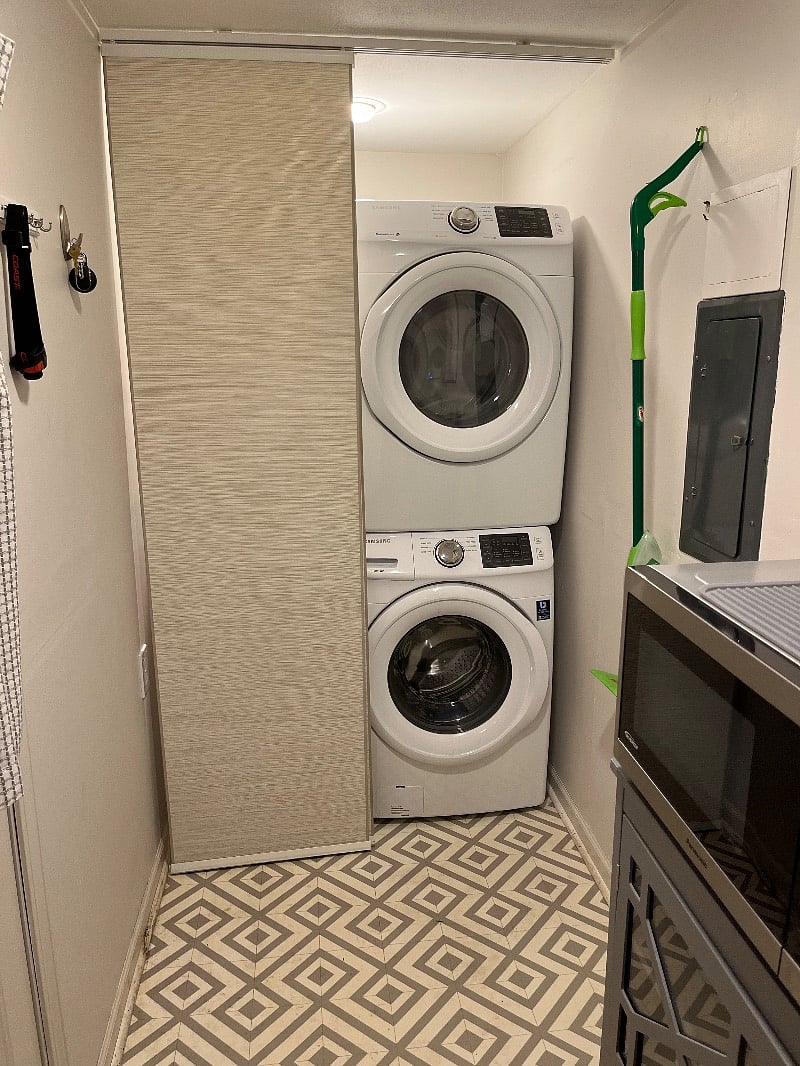 Laundry room.