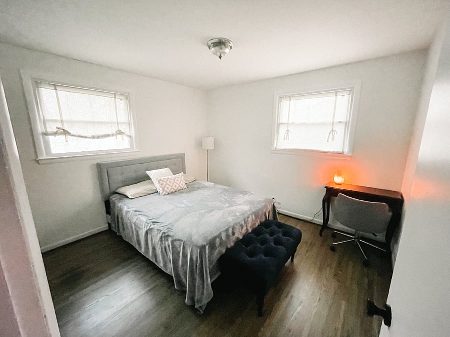Second bedroom with queen bed can be added for additional fee