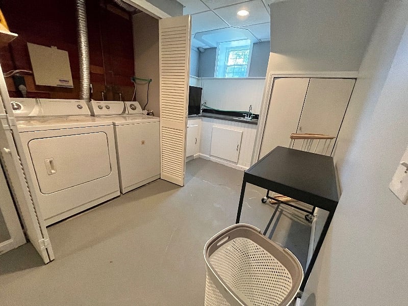 Dedicated Washer/Dryer for this condo is easy to access.