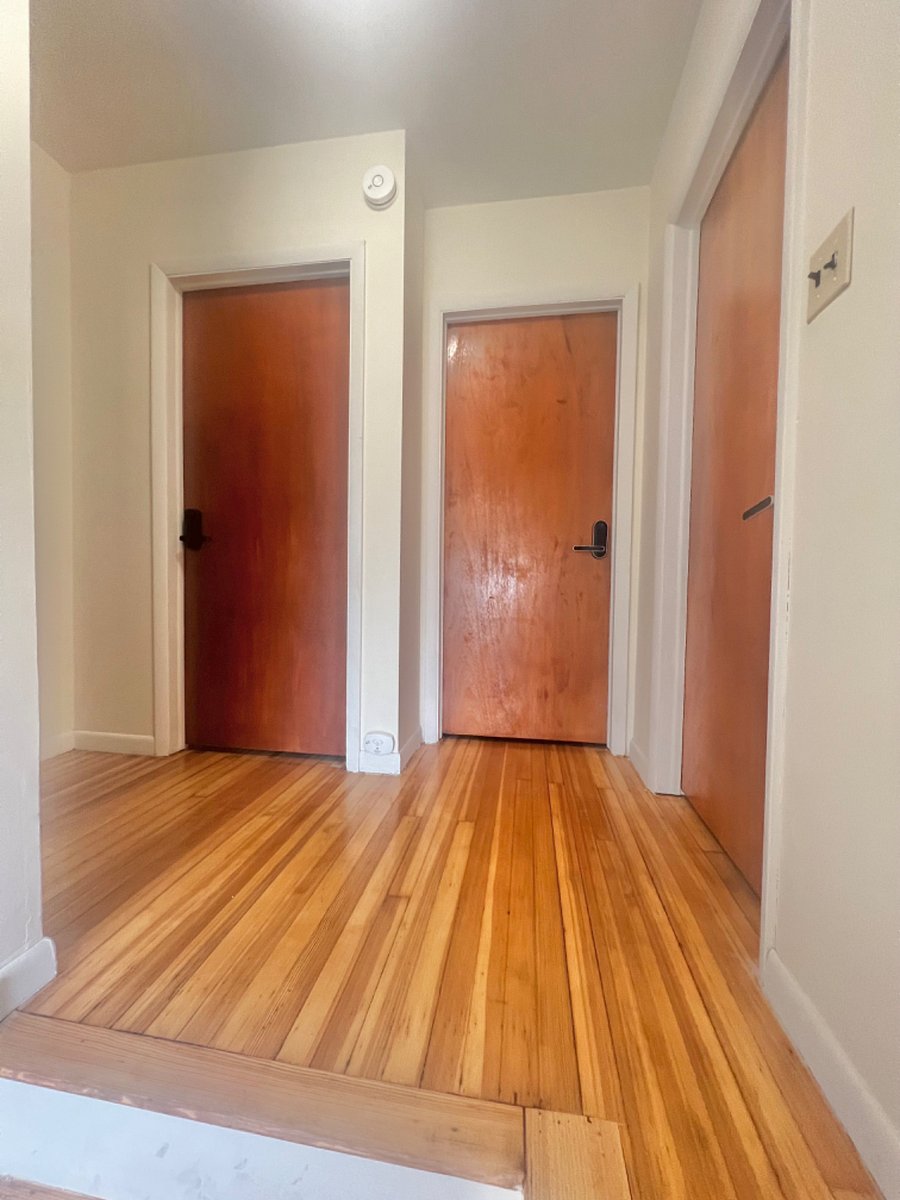 Each bedroom door has its own unique code