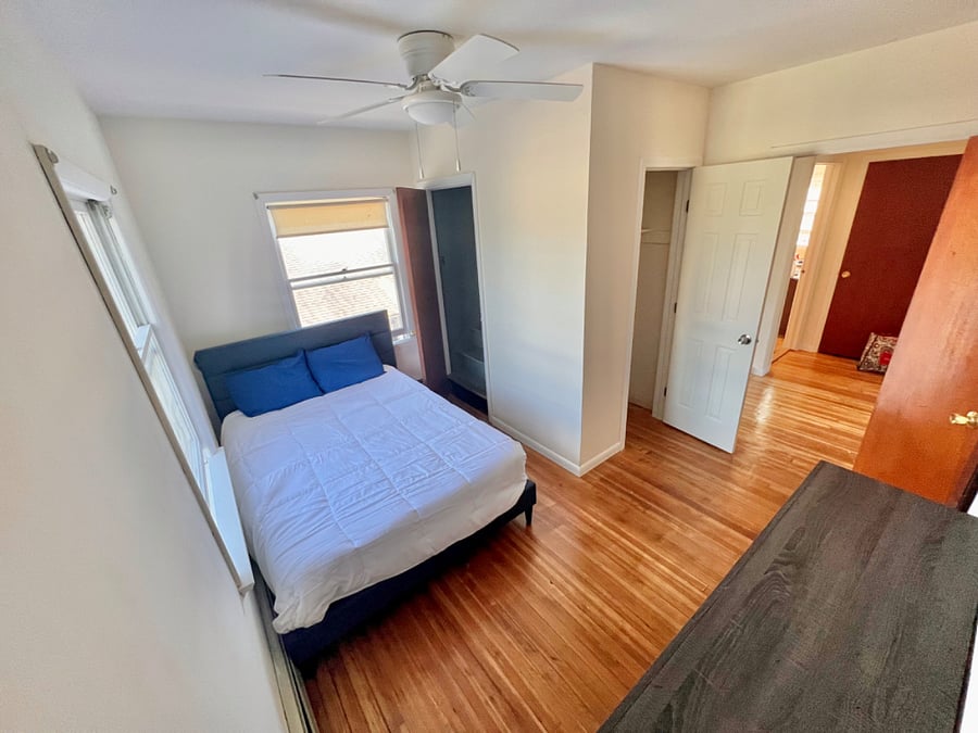 Tv not pictured but we promise its there! Bedroom 3