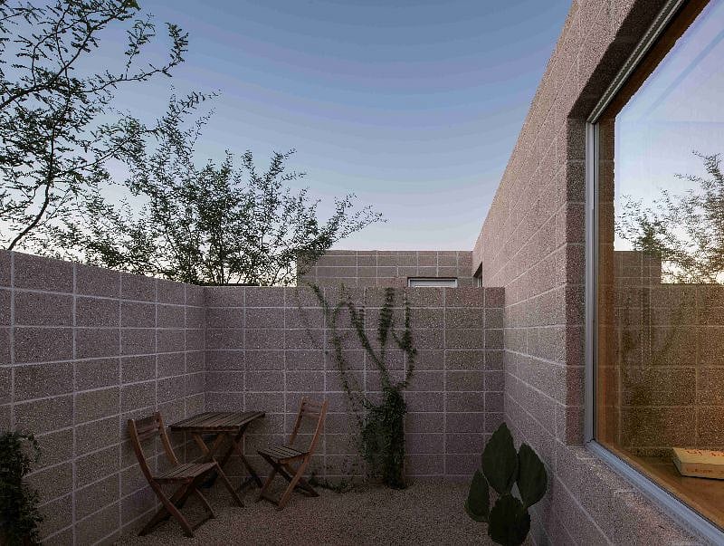 Private courtyard