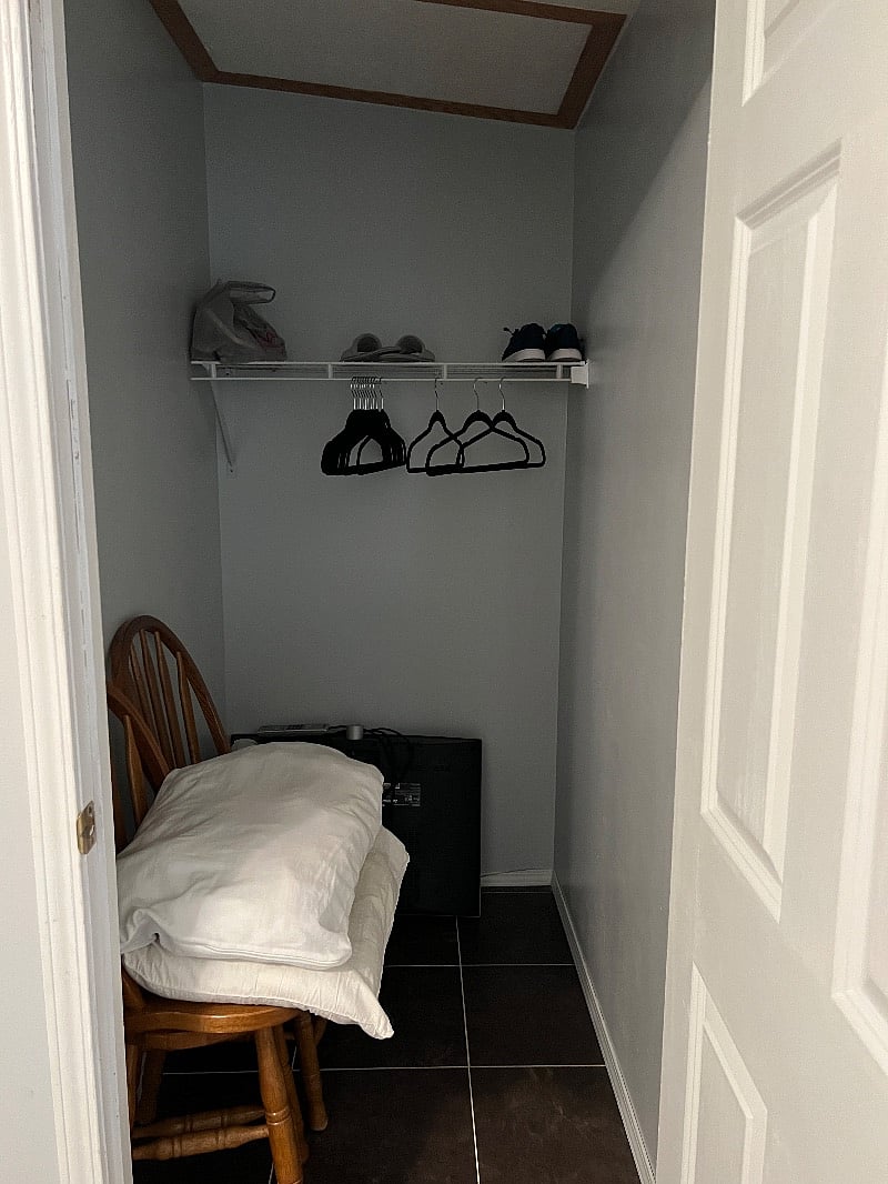 Bedroom #2 closet