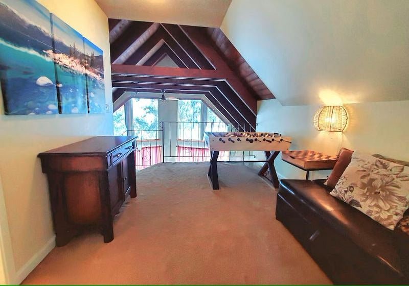 Upstairs loft