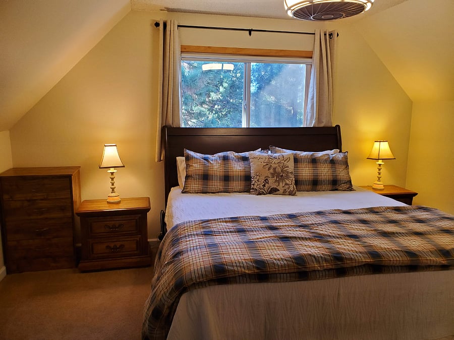 King Bed Upstairs Bedroom