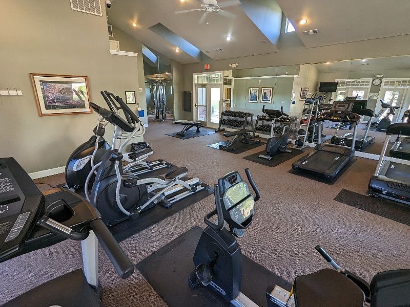 Fitness Center open 24 hours a day. A one minute walk away.