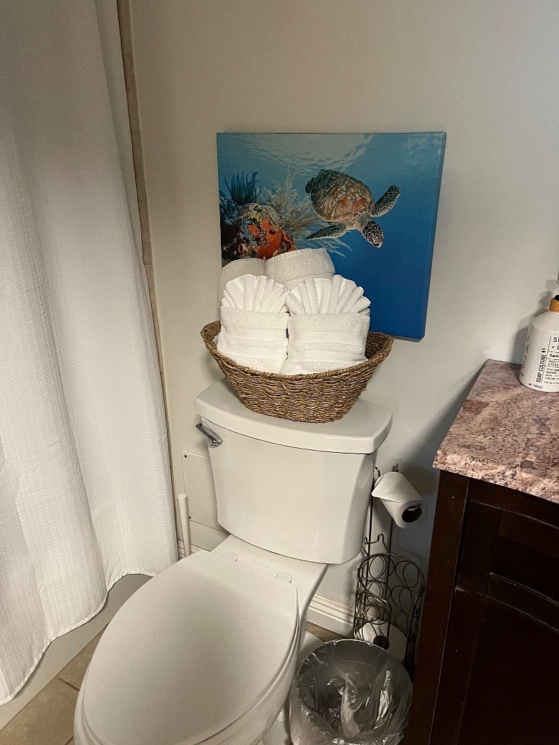 2nd bath with tub