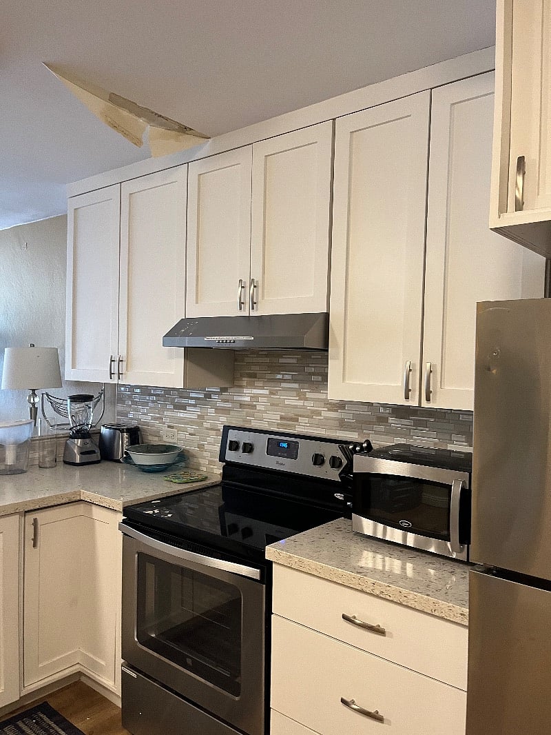 Fully equipped kitchen