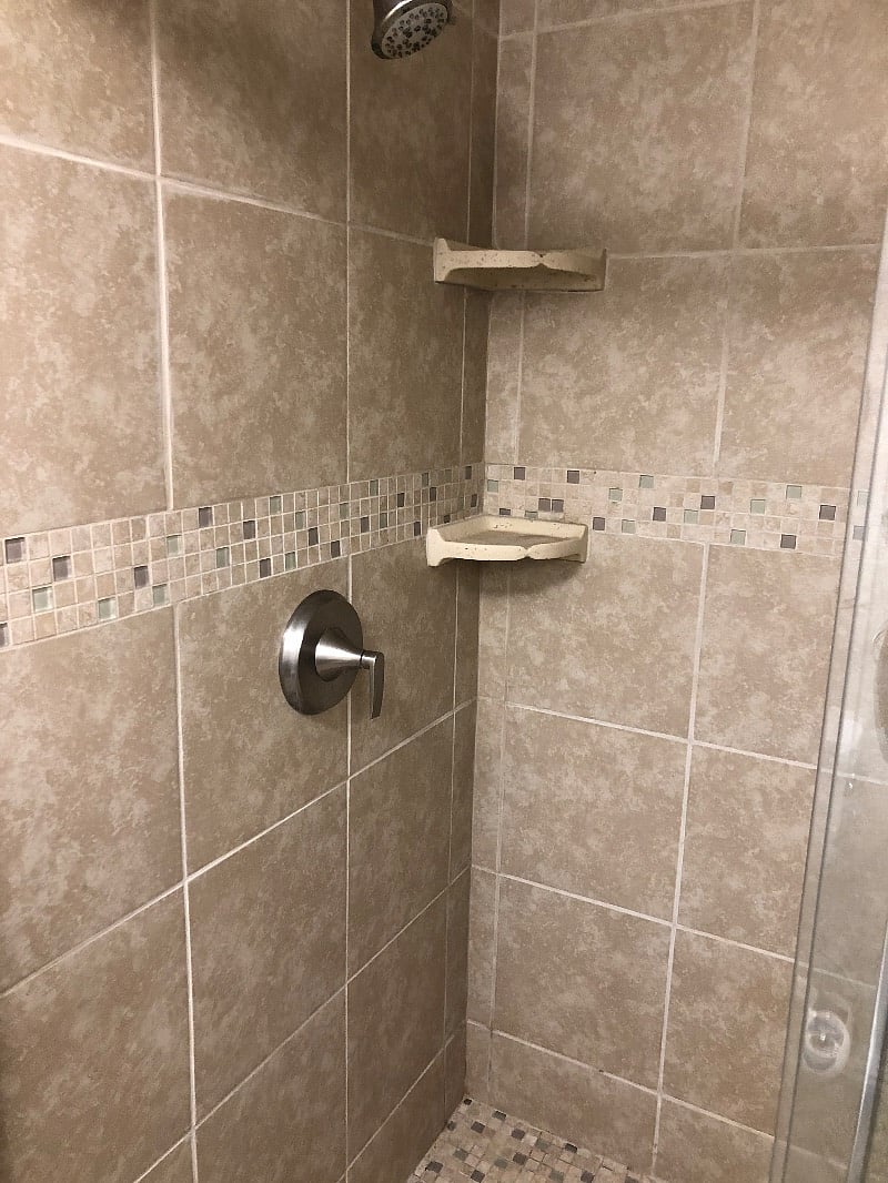 Primary bath shower