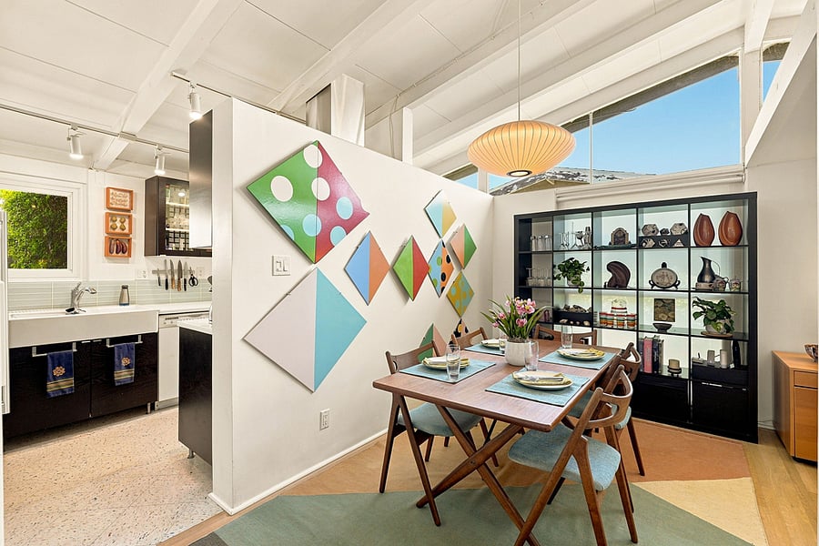 The Dining Area is adjacent to the Kitchen.