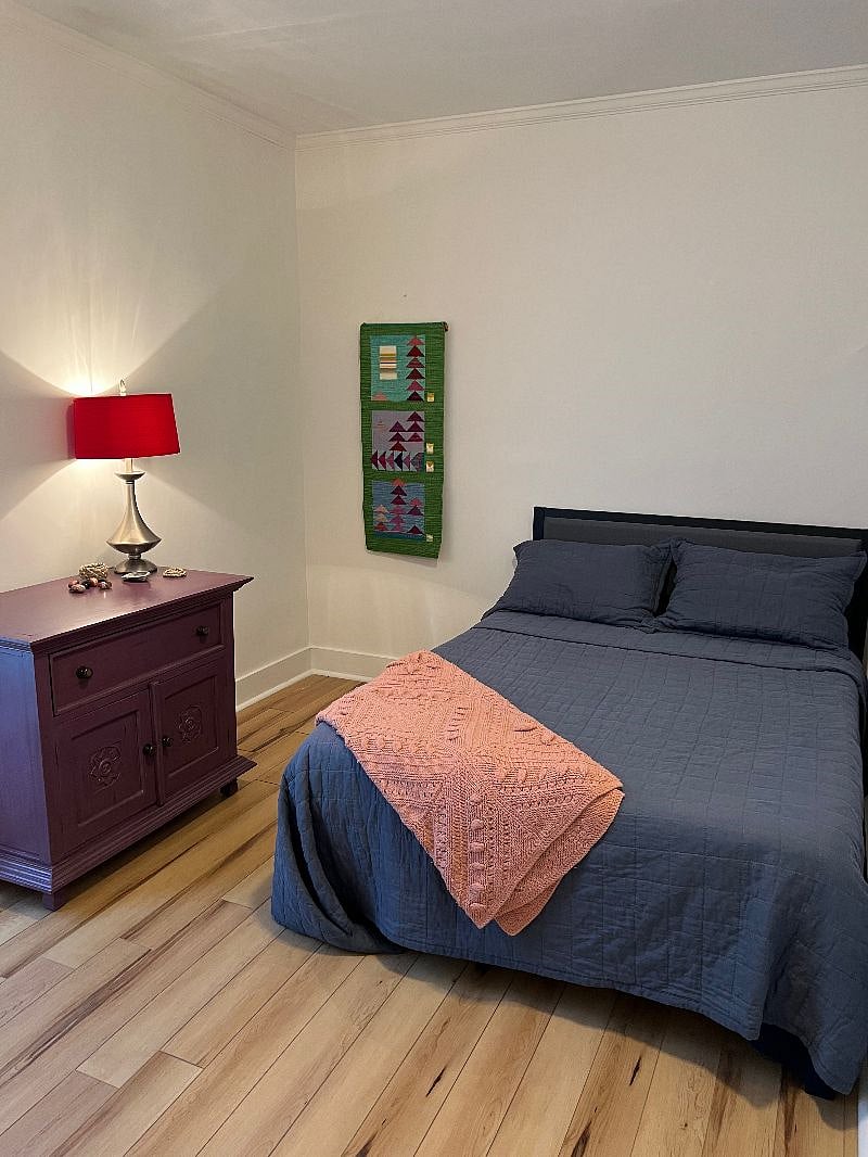 Bedroom 1 with full-size bed