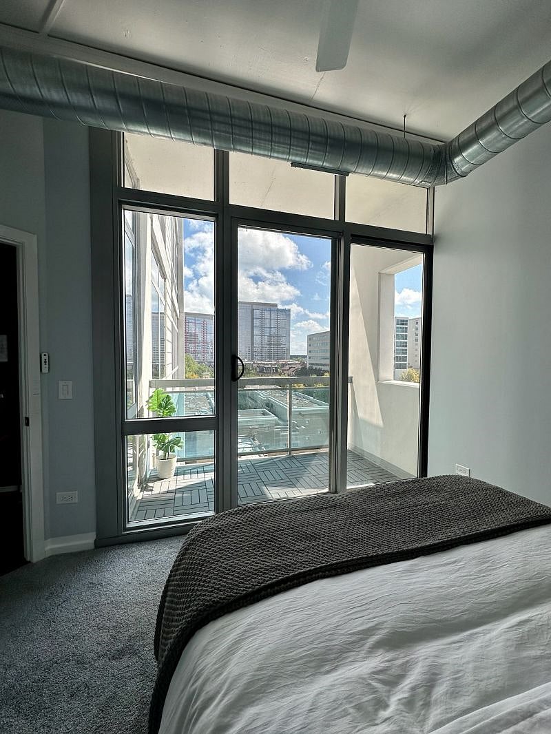 Second bedroom East facing balcony