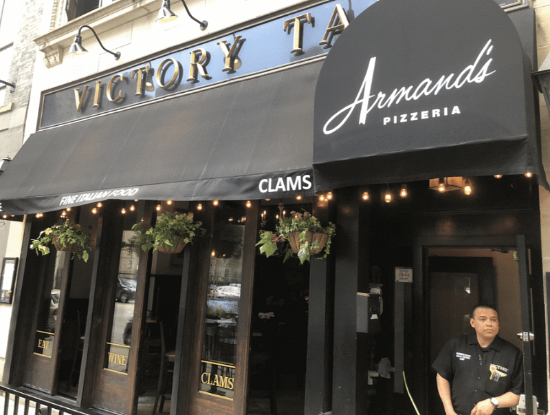 Victory Tap. Fine dining Italian cuisine and excellent happy hour just 4 blocks north of the condo.