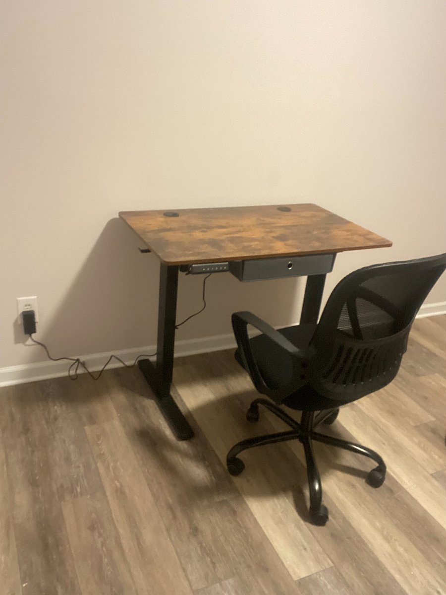 Standing Desk, office chair