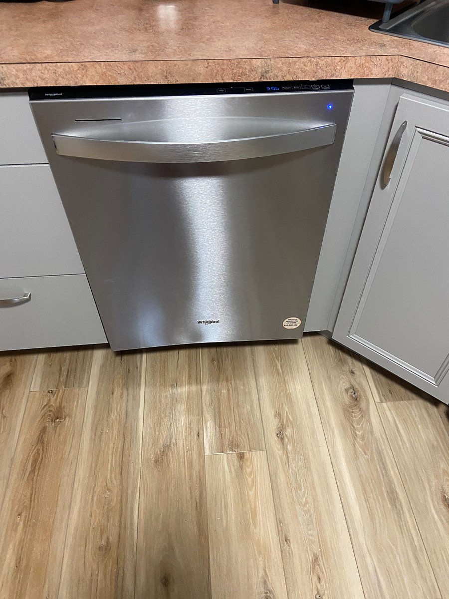 New stailess steel dishwasher installed May 2024