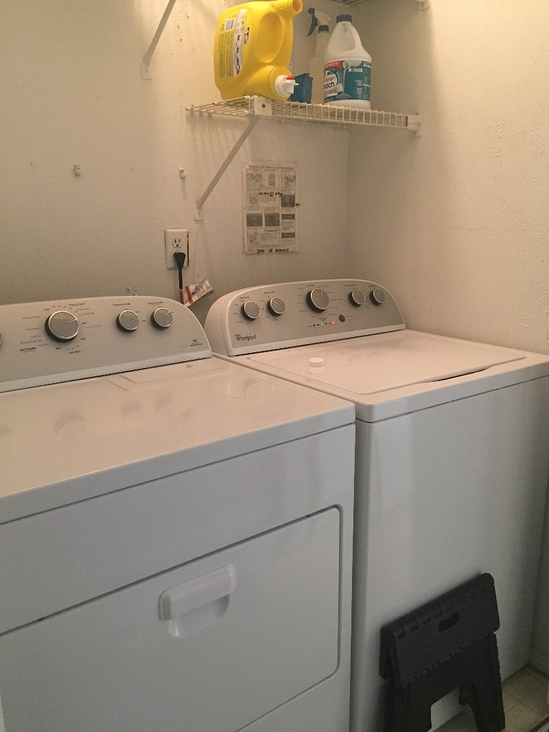 Laundry room on 2nd floor between bedrooms