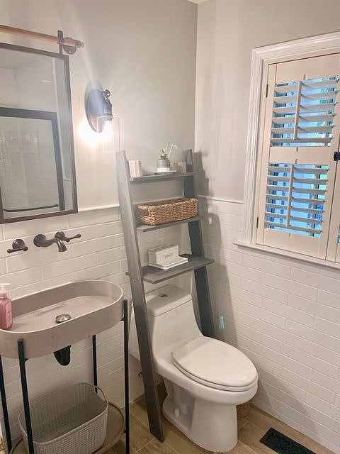 Bathroom 1 on main level.