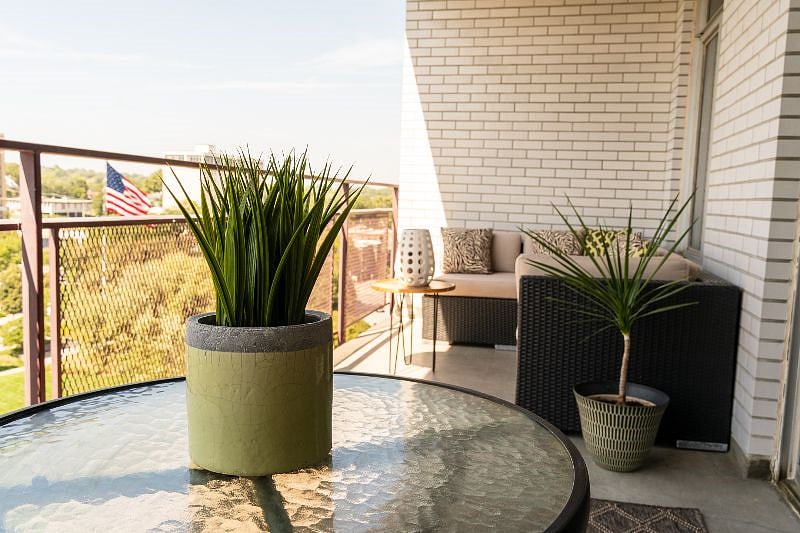 Spacious Balcony
