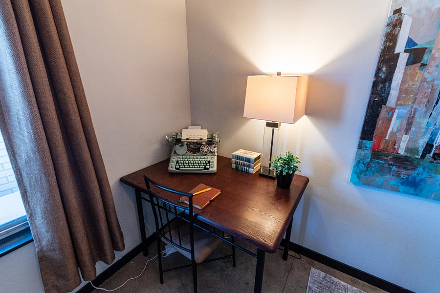 Main Floor Office/Bedroom - Desk