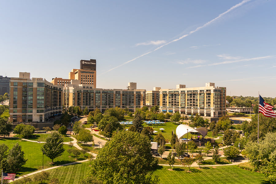 View of Turner Park/Midtown Crossing from main level
