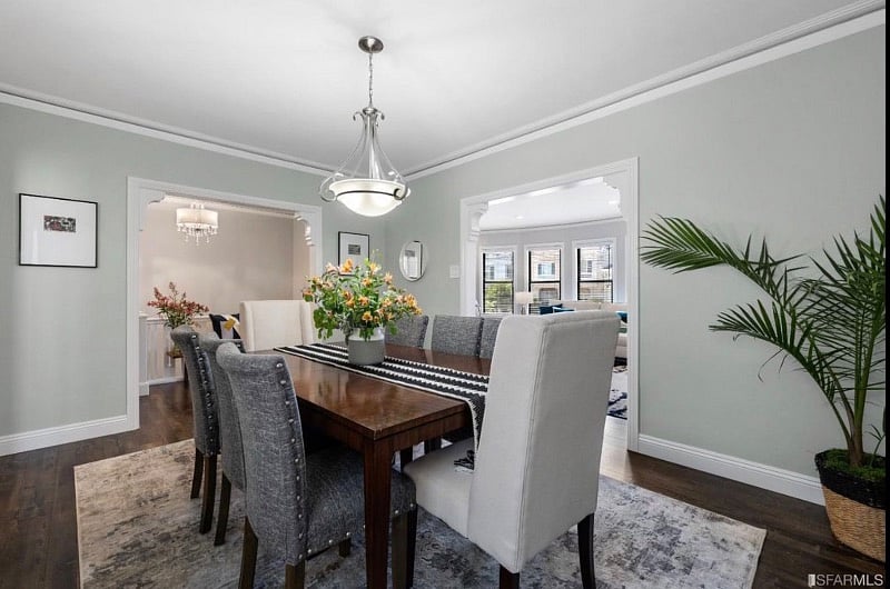 Dining room (photo is for staging purposes and actual furnishing may vary)