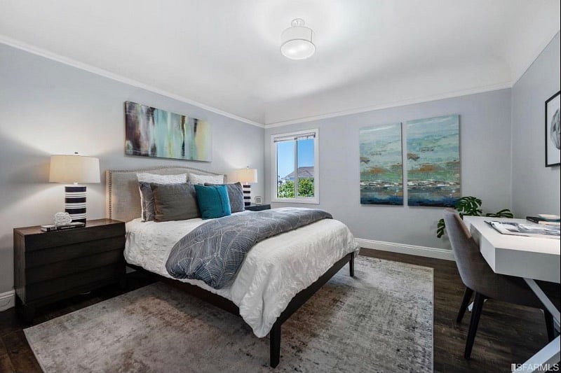 Bedroom 2 (photo is for staging purposes and furnishing may vary)