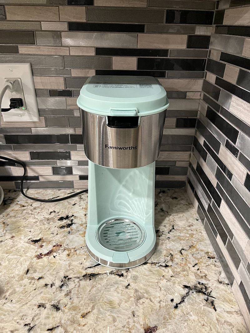 A coffee machine is provided for your convenience