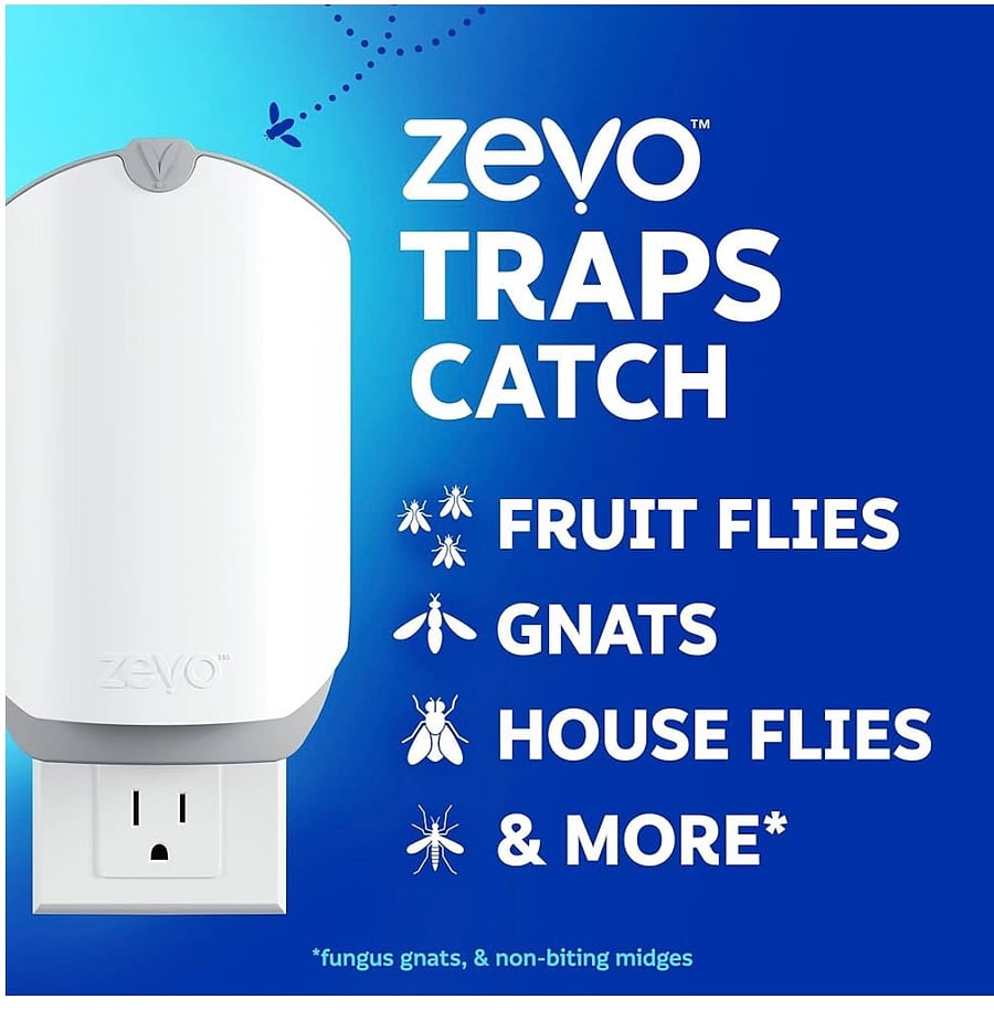 Zevo Plug in Fly Trap & Indoor Bug Catcher