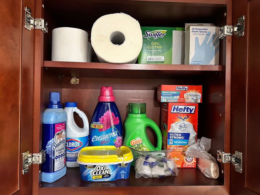 Enjoy complimentary laundry and cleaning supplies during your stay.