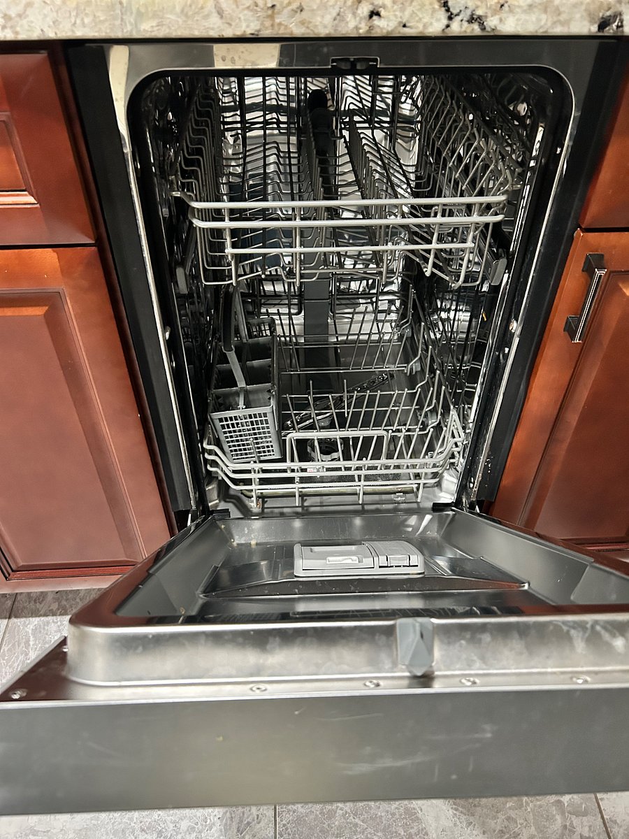 Enjoy easy cleanup with the included dishwasher.