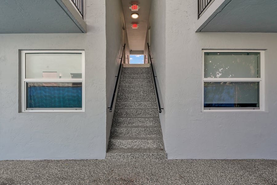 Unit is on the 2nd floor