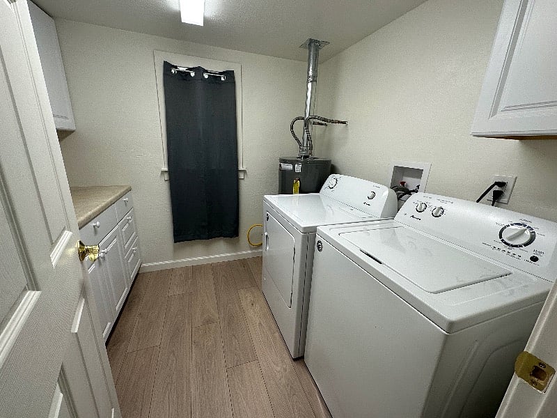 Full Size washer and dryer