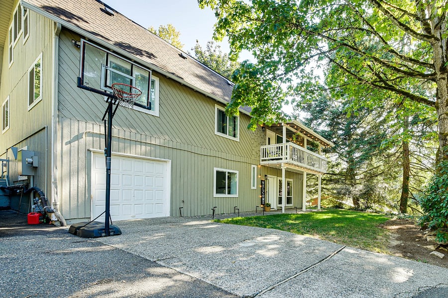 Parking Spot in front of attached Garage, (Garage Available for rent separately)