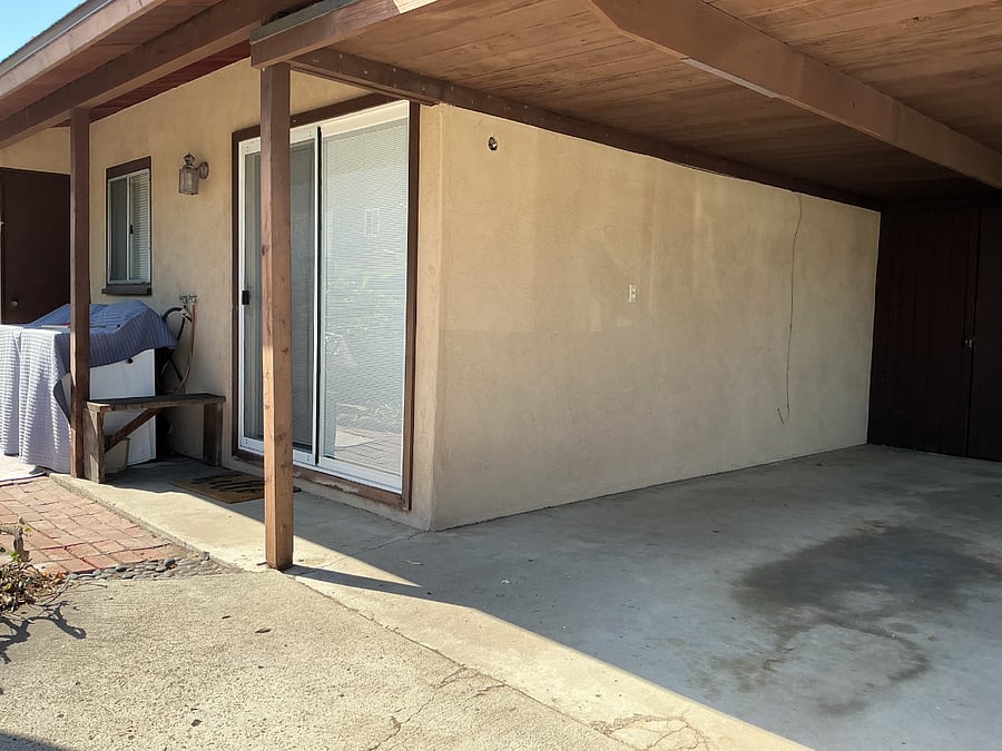Shown: covered carport, washer & dryer