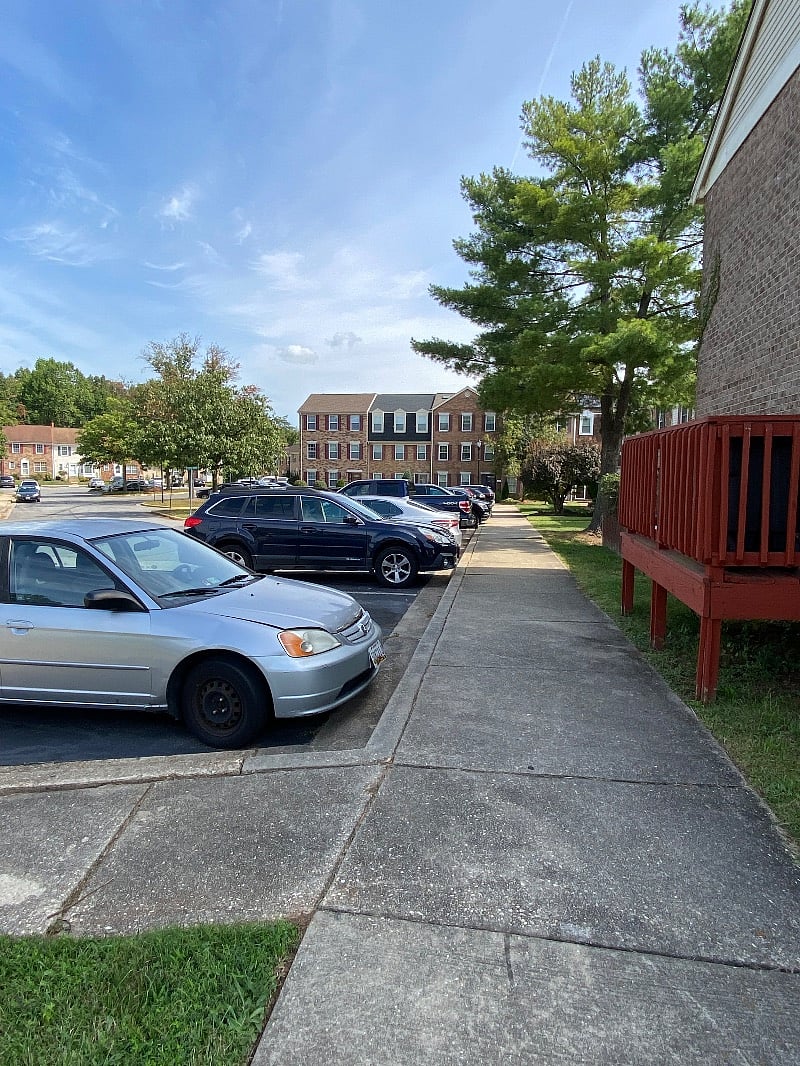 Guest parking, 24/7 on premises, no permit needed. 