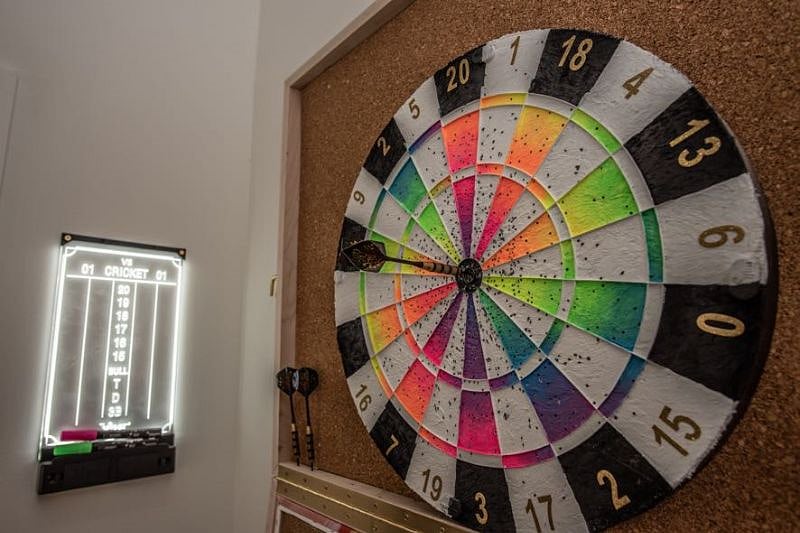 Hidden Dartboard