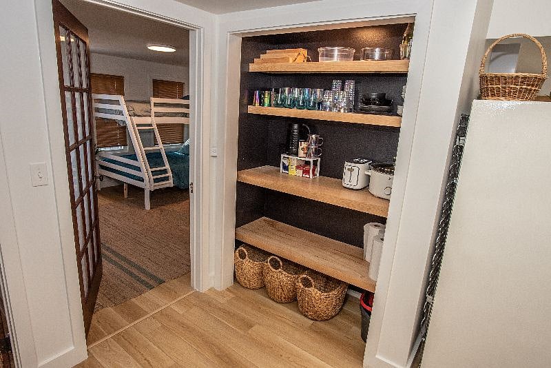 Pantry w/view into Bedroom 3