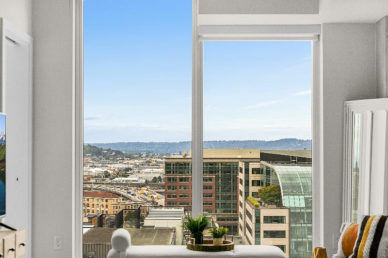 view from living room