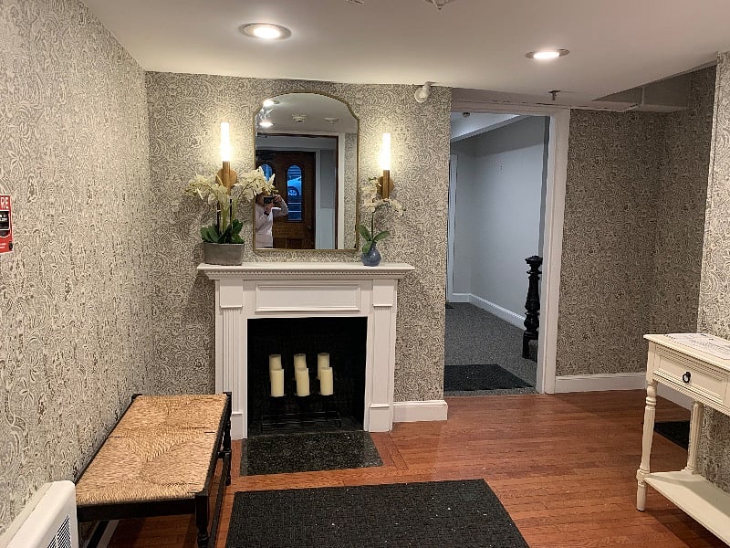 Lobby renovated 2023