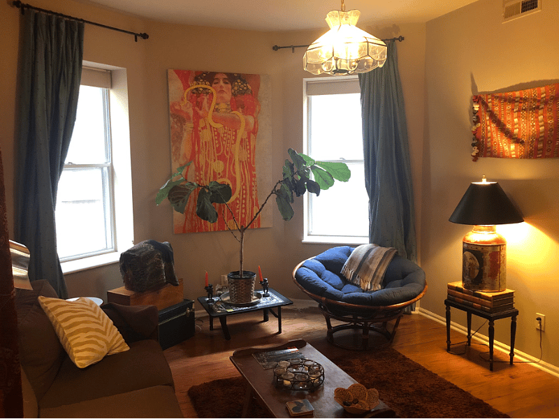 Second living room / den.