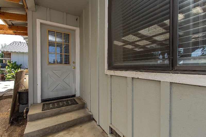 Front entrance for apartment
