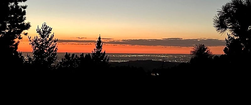 Gorgeous sunrises from deck and two story east facing windows