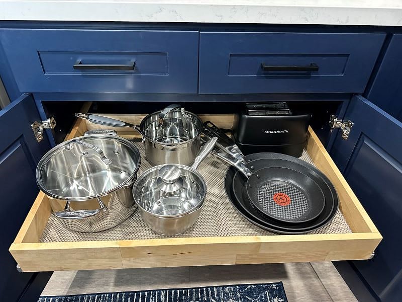 Stocked kitchen